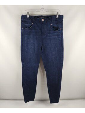 Liverpool Jeans Womens 16/33 Blue The Ankle Skinny Denim (33x27)